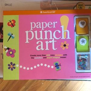 AMERICAN GIRL COLLECTIBLE PAPER PUNCH ART